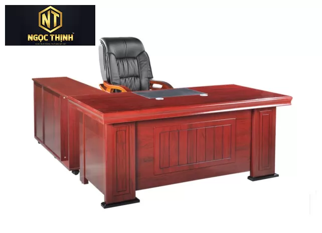 Bàn lãnh đạo mặt chữ nhật DT1890H27 Bàn lãnh đạo mặt chữ nhật DT1890H27